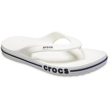 Crocs Bayaband Biele - Damske Sandále